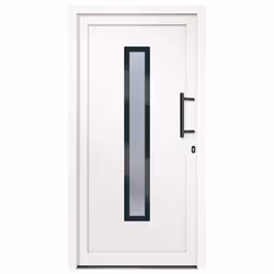Porta Ingresso Bianca 108x208 cm in PVCcod mxl 94062 - Vista aggiuntiva 3