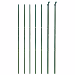 Recinzione Metallica Verde 2x10 m in Acciaio Zincatocod mxl 80671 - Vista aggiuntiva 3