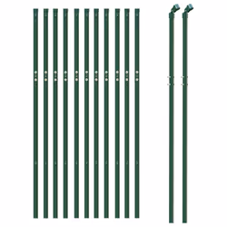 Recinzione Metallica Verde 0,8x25 m in Acciaio Zincatocod mxl 85955 - Vista aggiuntiva 3