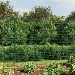 Recinzione Metallica Verde 1,4x25 m in Acciaio Zincato Vidaxl 21425