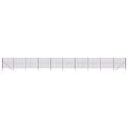 Recinzione Metallica Verde 1,6x25 m in Acciaio Zincatocod mxl 109932 - Vista aggiuntiva 2