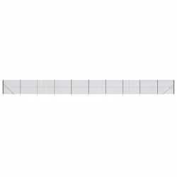 Recinzione Metallica con Picchetti Ancoraggio Verde 2,2x25 mcod mxl 81736 - Vista aggiuntiva 2