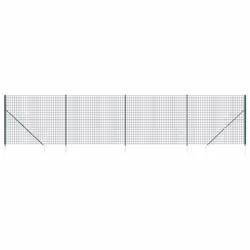 Recinzione Metallica con Picchetti Ancoraggio Verde 1,4x10 mcod mxl 119083 - Vista aggiuntiva 2