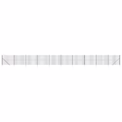 Recinzione Metallica con Picchetti Ancoraggio Verde 1,6x25 mcod mxl 71118 - Vista aggiuntiva 2