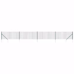 Recinzione Metallica con Picchetti Ancoraggio Verde 1,1x10 mcod mxl 87508 - Vista aggiuntiva 2