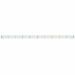 Vidaxl - Recinzione Metallica con Picchetti Ancoraggio Verde 0,8x25 m 8294