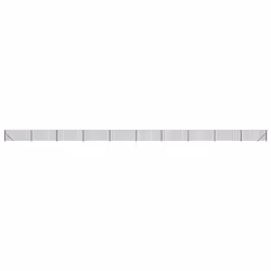Recinzione Metallica con Flangia Verde 0,8x25 mcod mxl 95153 - Vista aggiuntiva 2