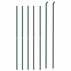 Recinzione Metallica con Flangia Verde 2,2x10 mcod mxl 134728 - Vista aggiuntiva 3