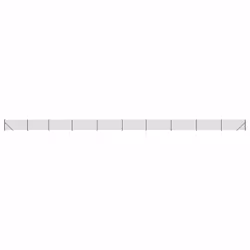 Recinzione Metallica con Flangia Verde 1,1x25 mcod mxl 97465 - Vista aggiuntiva 2