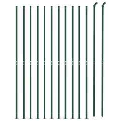 Recinzione Metallica con Flangia Verde 1,4x25 mcod mxl 71122 - Vista aggiuntiva 3