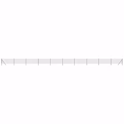 Recinzione Metallica Antracite 0,8x25 m in Acciaio Zincatocod mxl 95171 - Vista aggiuntiva 2