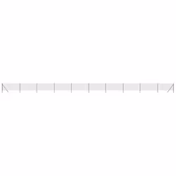 Recinzione Metallica Antracite 1x25 m in Acciaio Zincatocod mxl 71125 - Vista aggiuntiva 2
