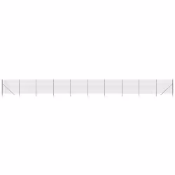 Recinzione Metallica Antracite 2x25 m in Acciaio Zincatocod mxl 71131 - Vista aggiuntiva 2