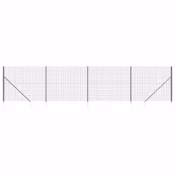 Recinzione Metallica con Picchetti Ancoraggio Antracite 1,4x10mcod mxl 103640 - Vista aggiuntiva 2
