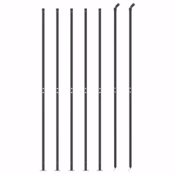 Recinzione Metallica con Flangia Antracite 1,4x10 mcod mxl 95176 - Vista aggiuntiva 3