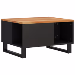 Tavolino da Salotto 60x50x35 cm in Legno Massello di Acaciacod mxl 80557