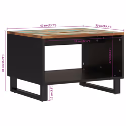 VidaXL 352875 tavolino da caffè, comodino e consolle da soggiorno - Vista aggiuntiva 7
