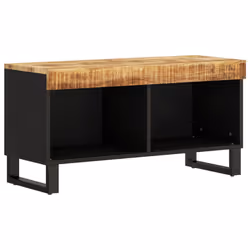 Mobile Porta TV 85x33x43,5 cm in Legno Massello di Mangocod mxl 79615 - Vista aggiuntiva 2
