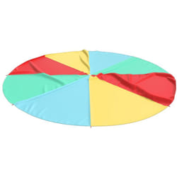 Paracadute da Gioco per Bambini Ø3,5 m in Tessuto Vidaxl 479828