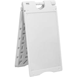 Lavagna da Marciapiede a Cavalletto Grigia 45x7x84,5 cm in hdpe Vidaxl 369718