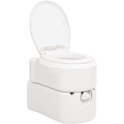 Vidaxl - Toilette Integrata da Campeggio Bianca 24+17 l hdpe e pp