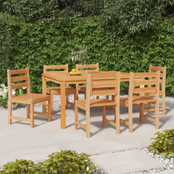 VidaXL 3157175 sedia da esterno Terrazzo Teak