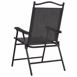 VidaXL 3157288 sedia da esterno Terrazzo Seduta imbottita Acciaio, Tessile Grigio - Vista aggiuntiva 7
