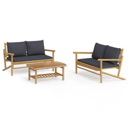 VidaXL 3156472 set mobili da esterno