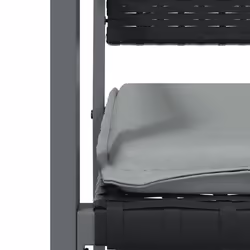 VidaXL 364097 sedia da esterno Terrazzo Seduta imbottita Poliestere Grigio - Vista aggiuntiva 7