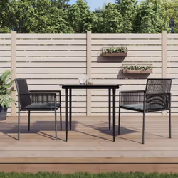 Queste eleganti sedie da giardino sono l'aggiunta perfetta per il vostro giardino e terrazza, per lasciare un'impressione dur ...