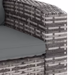 VidaXL 364104 sedia da esterno Terrazzo Seduta imbottita Poliestere Antracite - Vista aggiuntiva 7