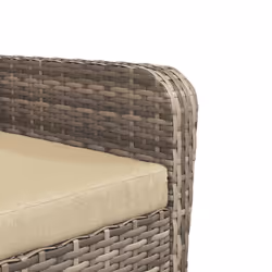 VidaXL 364114 sedia da esterno Terrazzo Seduta imbottita Poliestere Beige - Vista aggiuntiva 8
