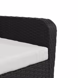 VidaXL 364116 sedia da esterno Terrazzo Seduta imbottita Poliestere Crema, Bianco - Vista aggiuntiva 8