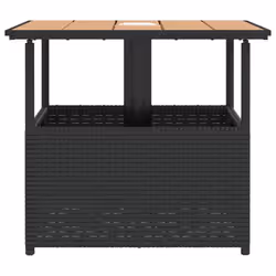 VidaXL 364117 tavolo da esterno Nero, Marrone - Vista aggiuntiva 6