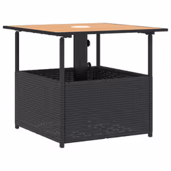 VidaXL 364117 tavolo da esterno Nero, Marrone - Vista aggiuntiva 7