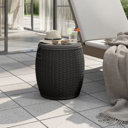 Contenitore da Giardino 4 in 1 Polipropilene Nero cod mxl 109673