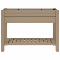 Fioriera da Giardino Marrone Chiaro 110x45x79 cm Polipropilenecod mxl 103385 - Vista aggiuntiva 3
