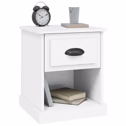 VidaXL 816129 comodino Bianco - Vista aggiuntiva 5