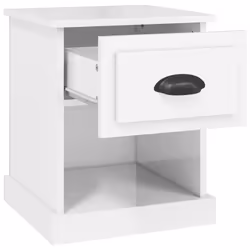 VidaXL 816132 comodino Bianco - Vista aggiuntiva 6