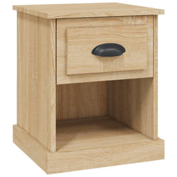 VidaXL 816134 comodino Quercia
