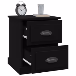 VidaXL 816146 comodino Nero - Vista aggiuntiva 5