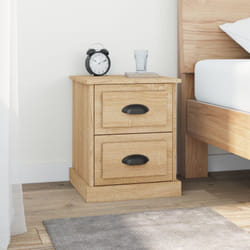 Vidaxl - Set 2 Comodini da Camera da Letto, Tavolini da notte Rovere Sonoma 39x39x47, 5 cm in Legno Multistrato