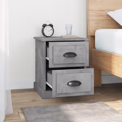 VidaXL 816153 comodino Colore cemento - Vista aggiuntiva 4
