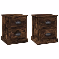 VidaXL 816155 comodino Quercia