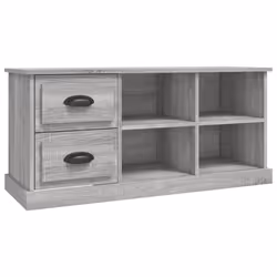 Mobile Porta TV Grigio Sonoma 102x35,5x47,5cm Legno Multistratocod mxl 79153