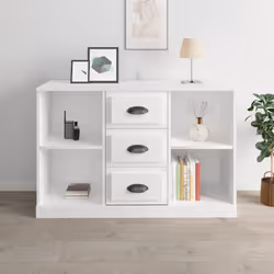 Questa credenza classica presenta un aspetto senza tempo che la rende un'aggiunta perfetta alla vostra casa. Materiale robust ...