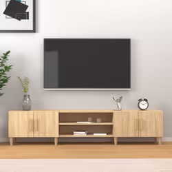 Questo elegante mobile porta TV, caratterizzato da un design alla moda e raffinato, è destinato a diventare un'aggiunta prati ...