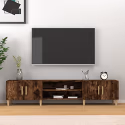 Questo elegante mobile porta TV, caratterizzato da un design alla moda e raffinato, è destinato a diventare un'aggiunta prati ...