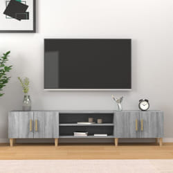 Vidaxl - Mobile tv, Armadietti a per tv Grigio Sonoma 180x31,5x40 cm in Legno Multistrato