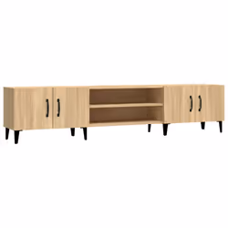 Mobile per TV Rovere Sonoma 180x31,5x40 cm in Legno Multistratocod mxl 70768